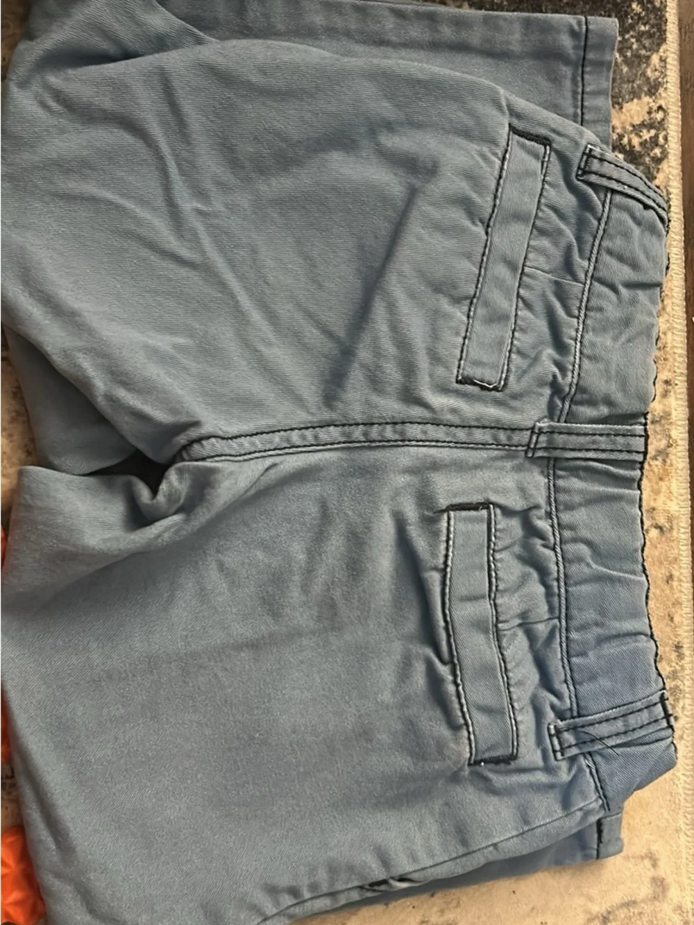 Gymboree Black Corduroy Pants & Light Blue Chambray Pants